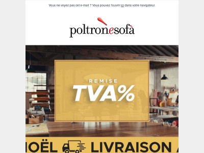 Triple remise avec le TRIPLE BLACK VENERDÌ poltronesofà !