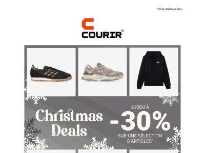 🎄CHRISTMAS DEALS : Jusqu'à -30% sur une sélection