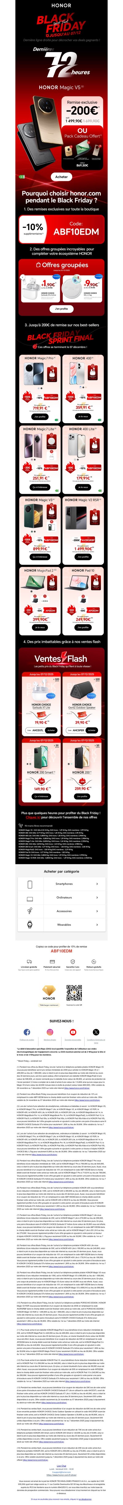 🔥 Derniers Jours du Black Friday