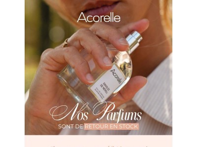 Nos parfums sont de retour ! 🤍