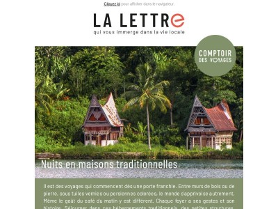 Nuits en maisons traditionnelles 🌏