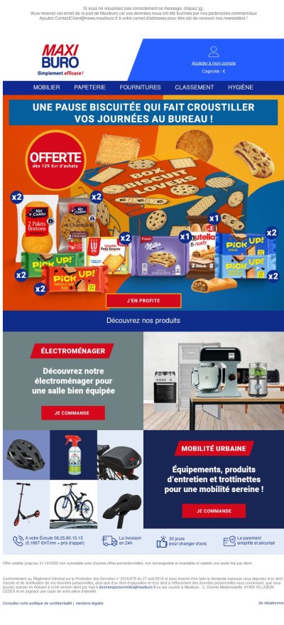 La Box biscuits lovers débarque : biscuits à volonté, plaisir garanti !