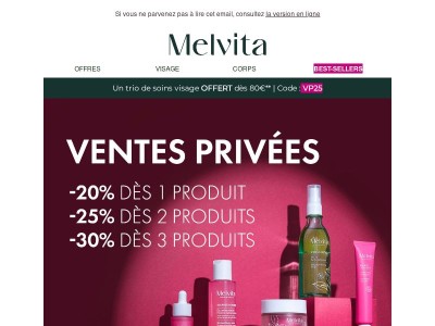 Ventes Privées | Jusqu'à -30%