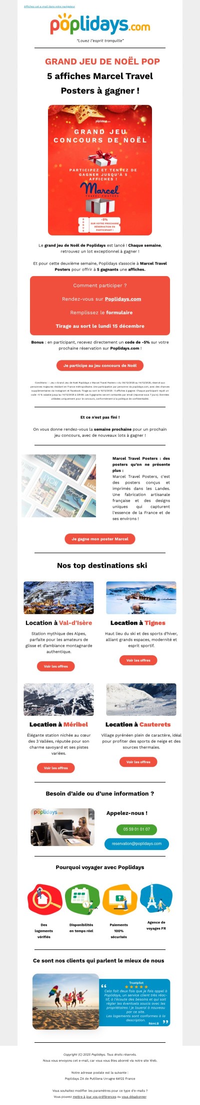 [JEU CONCOURS] 5 affiches Marcel à gagner !