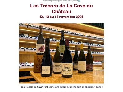 Les Trésors de la Cave du Château : édition spéciale 10 ans