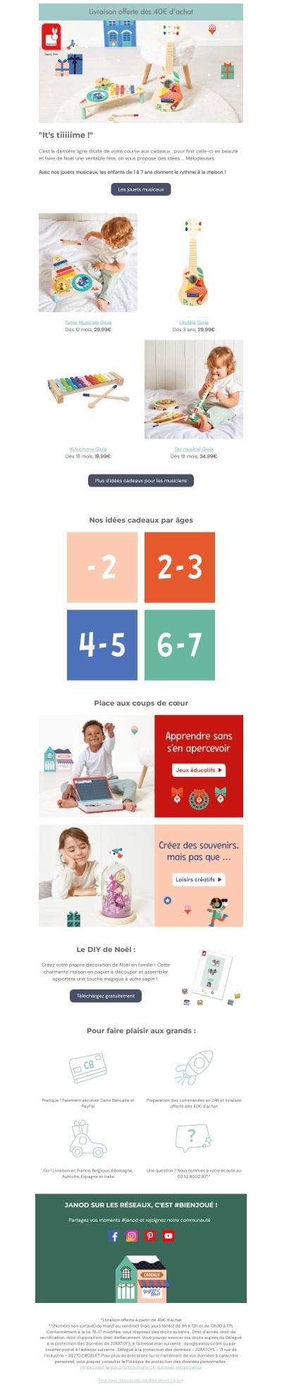 Compte à rebours pour un Noël mélodieux 🎶