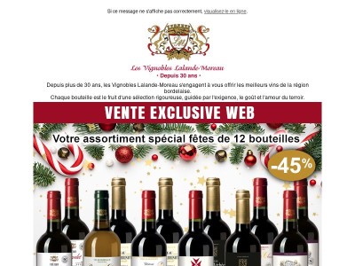Profitez de votre assortiment spécial fêtes à prix réduit ! 🎁