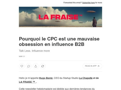 Pourquoi le CPC est une mauvaise obsession en influence B2B