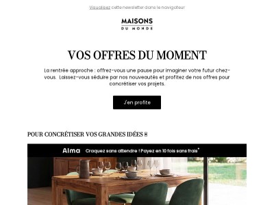 Nouveautés & offres du moment : le combo parfait de la rentrée