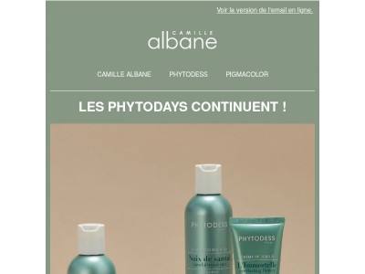 LES PHYTODAYS CONTINUENT ! | -30% sur la gamme Phytodess