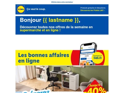 Craquez pour les promos Lidl du moment 🥳