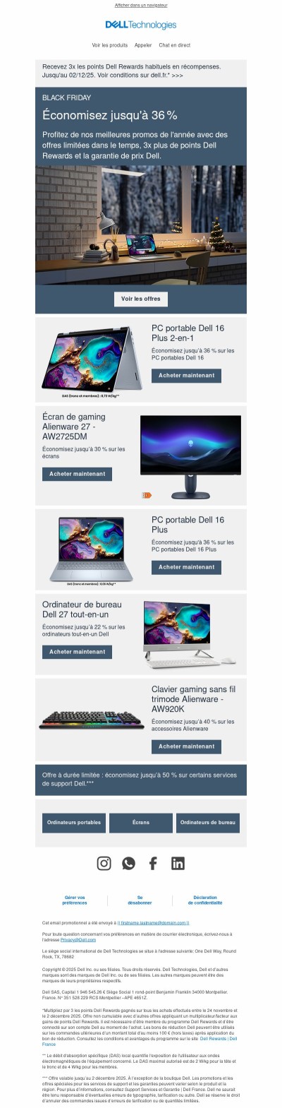 Promos annuelle exceptionnelle | Promos du Black Friday