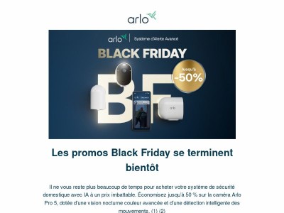 Jusqu'à -50% : les promos Black Friday vous attendent