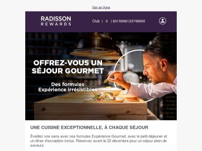 ⏰Ne passez pas à côté d'une délicieuse Expérience Gourmet