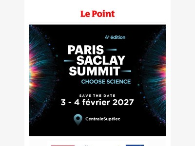 Paris Saclay Summit : et vous, vous faites quoi les 3-4 février 2027 ?