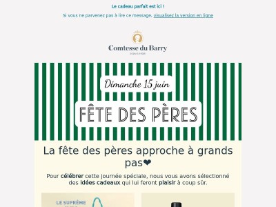 Nos idées cadeaux pour le rendre heureux 🎁💙