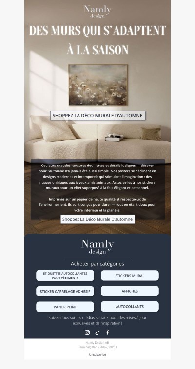 Faites entrer l’automne à la maison