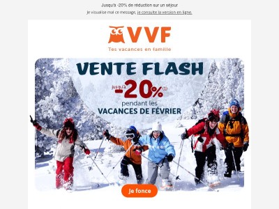 Vente flash février : destinations à prix réduit