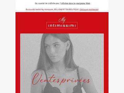 VENTES PRIVÉES: jusqu'à -50%