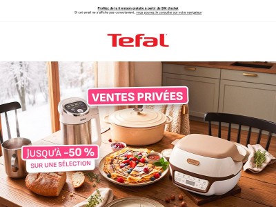 Ventes privées : Jusqu'à -50% en exclusivité !