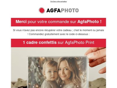 Vous n'avez toujours pas récupérer votre cadre photo confettis ? 🤔