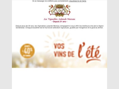 ☀️ Découvrez la sélection des vins de l'été