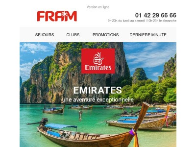 ✈️ Vente flash : séjour de rêve avec Emirates !