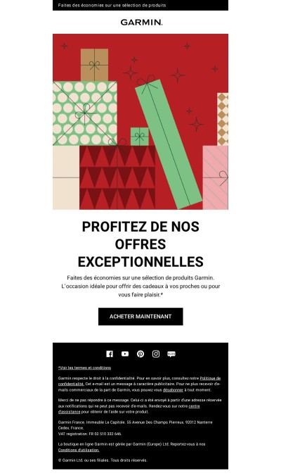 C'est parti pour les offres de fin d'année