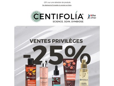 Ventes privilèges ✨ Vos soins préférés à prix doux !