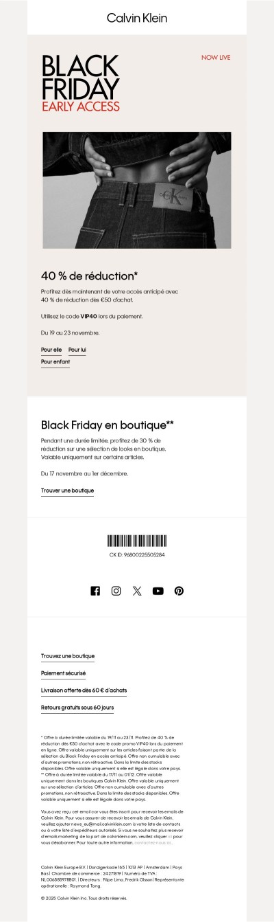 Dès maintenant : l’avant-première du Black Friday