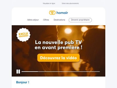 🎥 Silence, on tourne... la nouvelle pub TV en avant première !