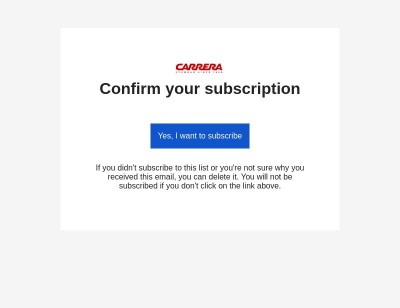 Confirm Your Subscription