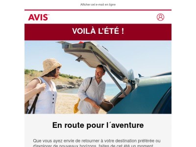 Mon été 2026 avec Avis