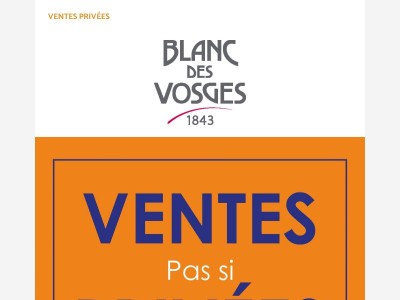 Ventes privées | Blanc des Vosges