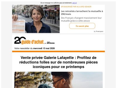 Vos bons plans du jour vous attendent 🔥