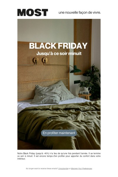 Encore quelques heures pour en profiter !