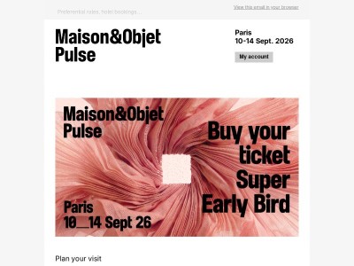 Super early bird rate ends soon