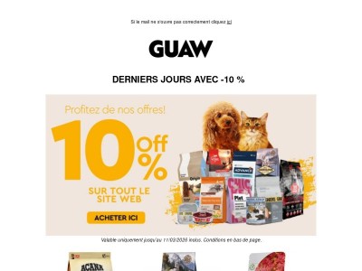 🕒 Ne manquez pas CES -10 %