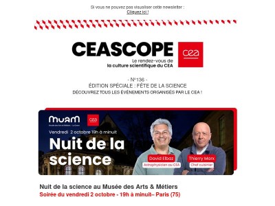 [CEASCOPE] : Edition Spéciale Fête de la Science