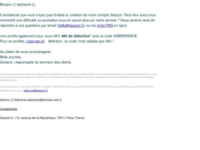 Surprise {{ lastname }} 🎁