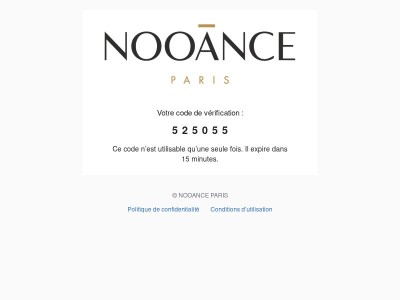 Votre code est : 525055