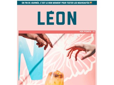 Terrasse, apéro & offre à 6€ : tout est réuni chez Léon ☀️