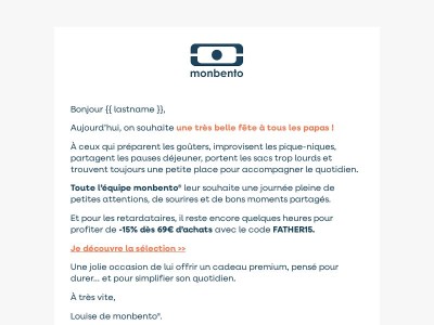 Bonne fête à tous les papas 💛
