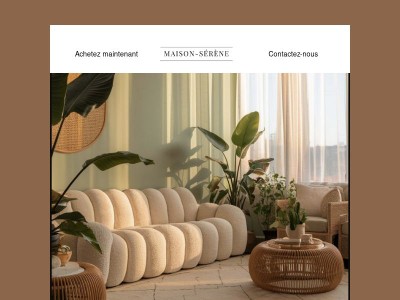 Lumière sur Août ✨ -14 % chez Maison Serene💘