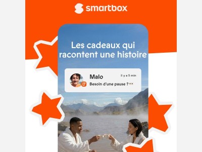 Offrez ce qui compte vraiment. -25% sur les expériences.