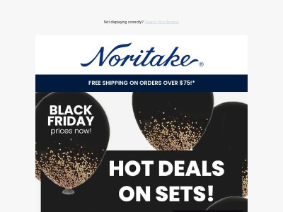 Place Settings as Low As $7.99 | Black Friday Bonanza