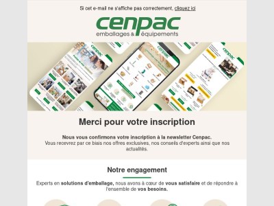 Confirmation de votre inscription ✅