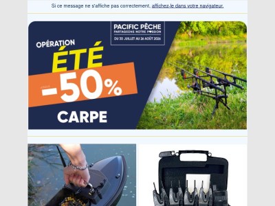 ☀️💥 Opération Été Carpe + Prix Choc d'août débarquent !
