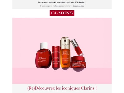 Une année de plus pour les incontournables Clarins !