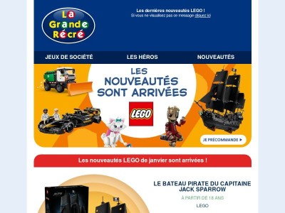 Découvrez les nouveautés Lego !
